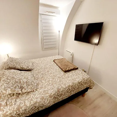 Cosy 1, 2 Chambres, 6 Personnes, 3 Min Gare, Parking Prive